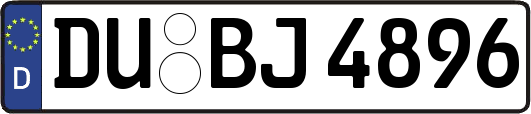 DU-BJ4896
