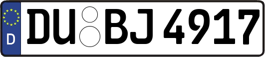DU-BJ4917