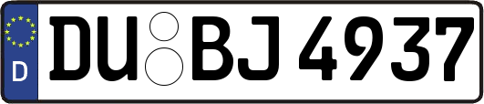 DU-BJ4937