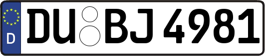 DU-BJ4981