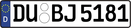 DU-BJ5181