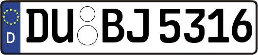DU-BJ5316