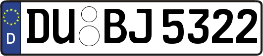 DU-BJ5322