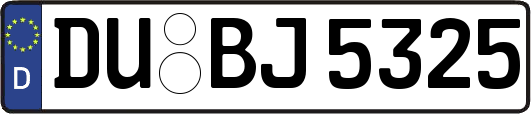 DU-BJ5325