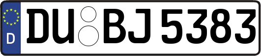 DU-BJ5383