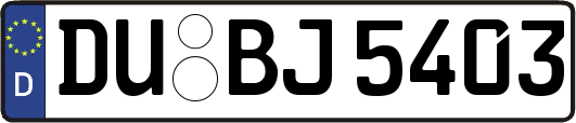 DU-BJ5403