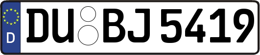 DU-BJ5419