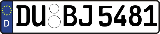 DU-BJ5481