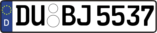 DU-BJ5537