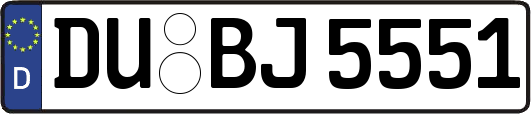 DU-BJ5551