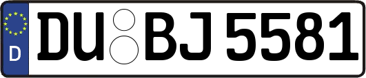 DU-BJ5581