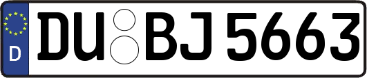DU-BJ5663