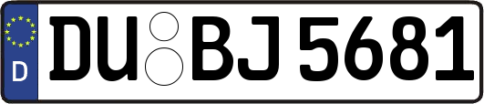 DU-BJ5681