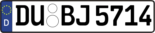 DU-BJ5714