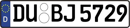 DU-BJ5729