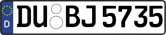 DU-BJ5735