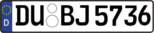 DU-BJ5736
