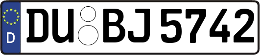 DU-BJ5742