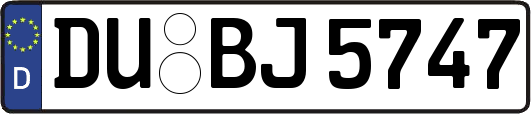 DU-BJ5747