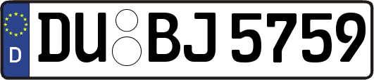 DU-BJ5759
