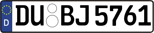 DU-BJ5761