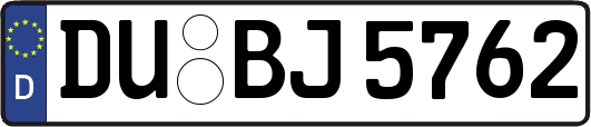 DU-BJ5762