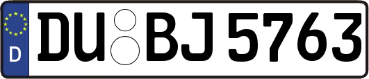 DU-BJ5763
