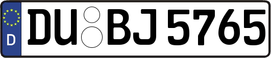 DU-BJ5765
