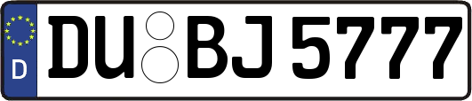 DU-BJ5777