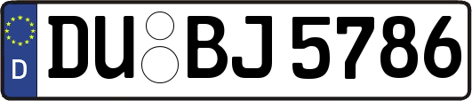 DU-BJ5786