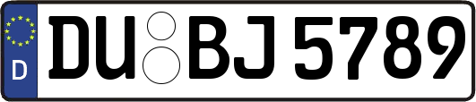 DU-BJ5789
