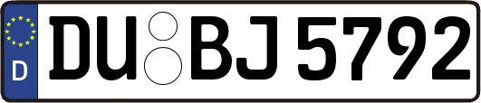 DU-BJ5792