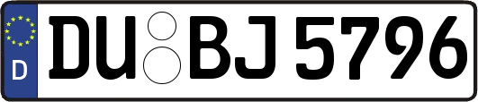 DU-BJ5796