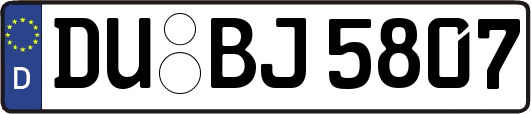 DU-BJ5807