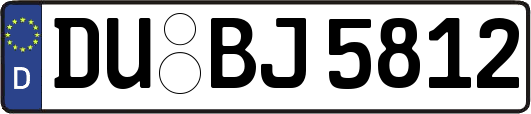 DU-BJ5812