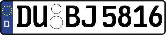 DU-BJ5816