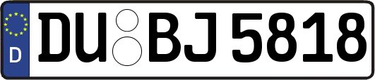 DU-BJ5818