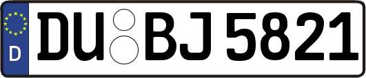 DU-BJ5821