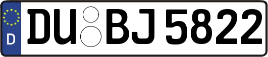 DU-BJ5822