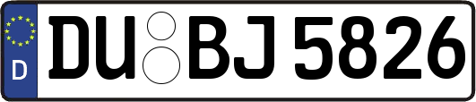 DU-BJ5826