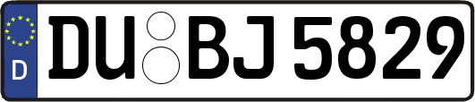 DU-BJ5829