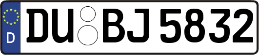 DU-BJ5832