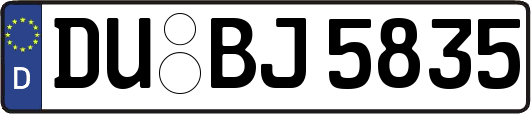 DU-BJ5835