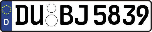 DU-BJ5839