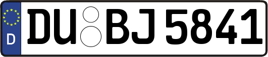 DU-BJ5841