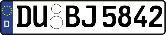 DU-BJ5842