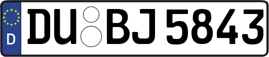 DU-BJ5843