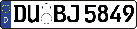 DU-BJ5849