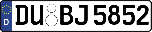DU-BJ5852
