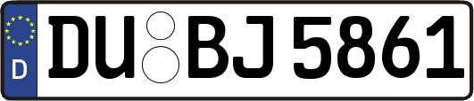 DU-BJ5861